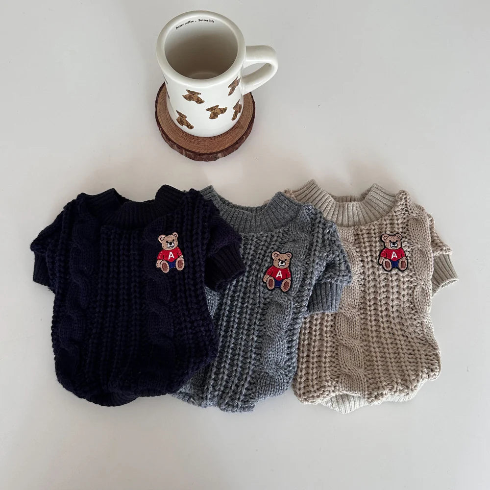 Bear Twisted Knit (3 colors)