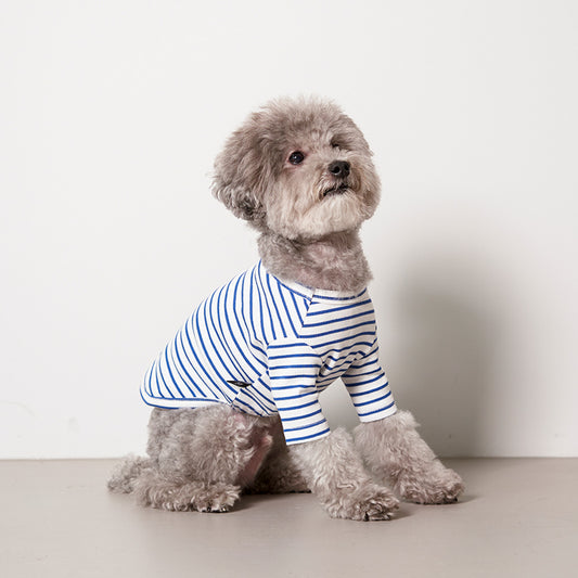 Striped T-Shirt Blue