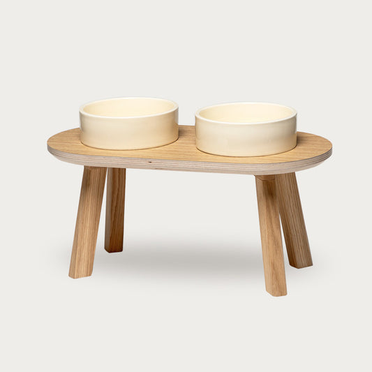 Big Dinning Set Two Bowls (Oak)