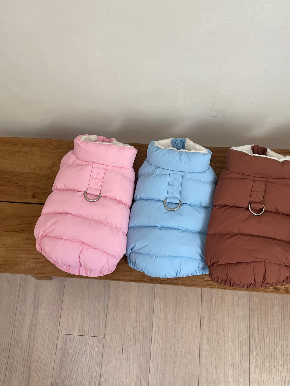 Fleece Harness Padded Jacket (5 colors)