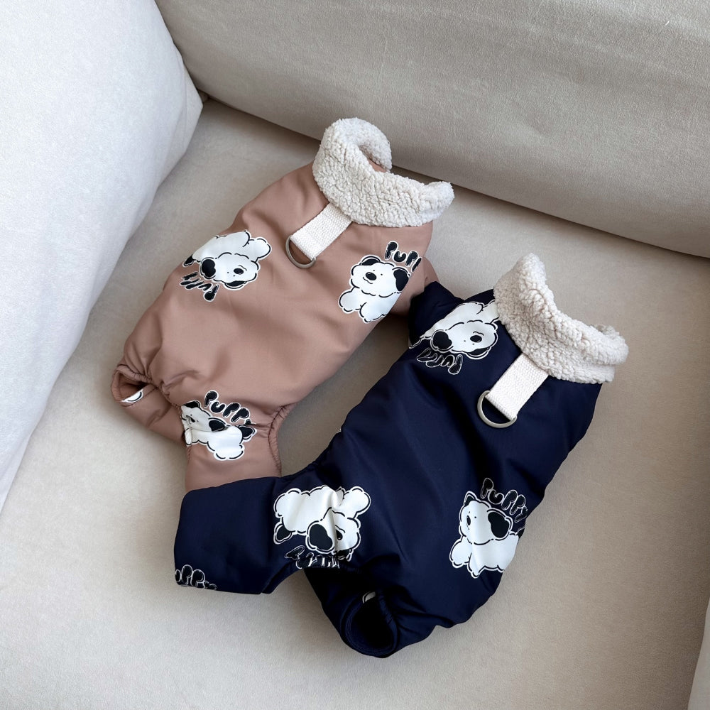 Puppy Padded Onesies (2 colors)