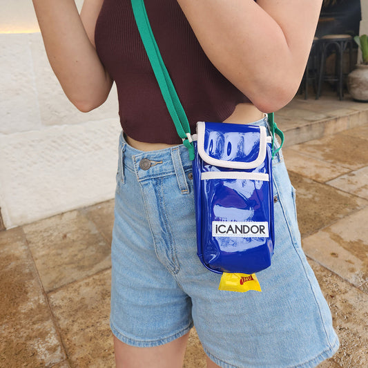 Cashew Nut Bag (Enamel Blue)