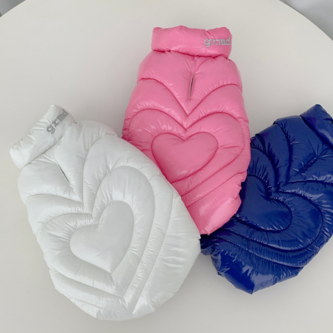 Heart Padded Vest (3 colors)