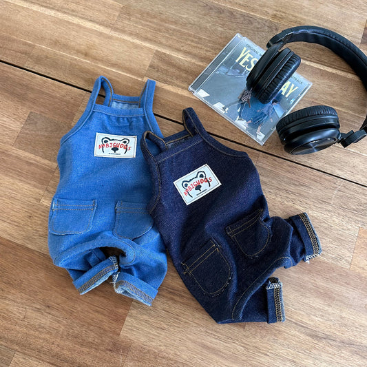 Denim Pocket Onesie (2 colors)