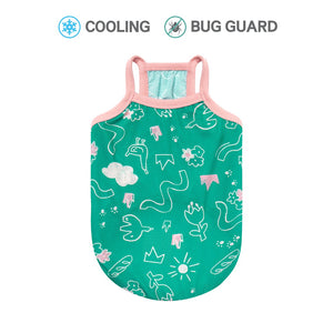 Bug Guard Cooling T (Green Garden)
