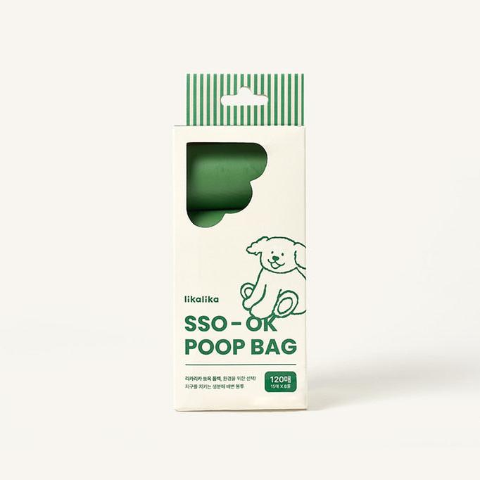 Sso-Ok Biodegradable Poop Bag (1 roll)