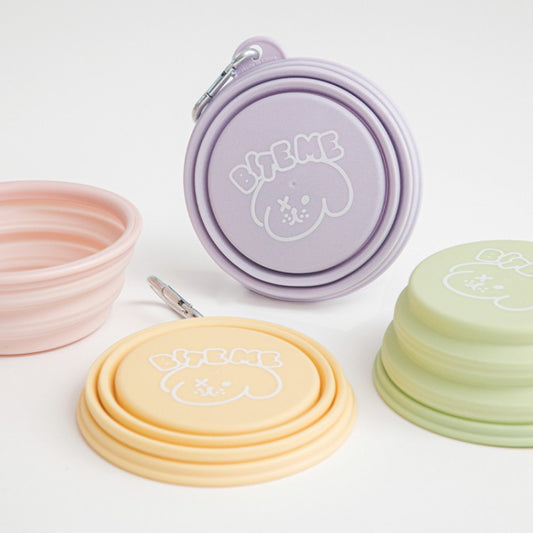 Silicone Travel Bowl Pastel (4 colors)