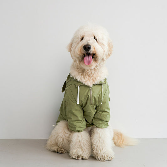 Big Hooded Anorak Khaki