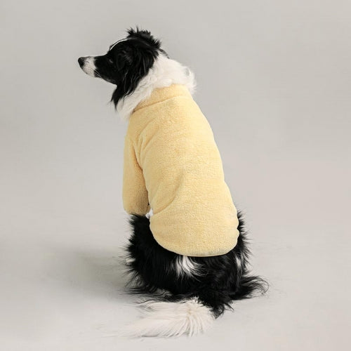 Boa Fleece Jacket Large (Pastel Yellow)