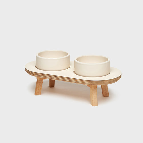 Dining Set 2pc Cream