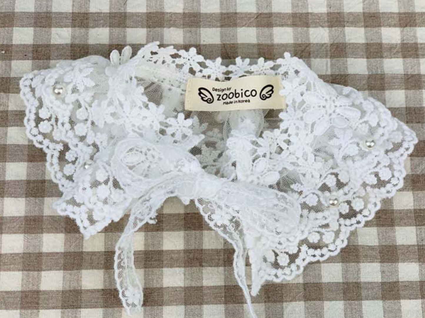 Floral Lace Cape Bandana